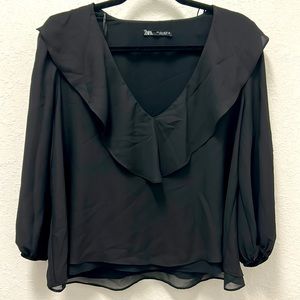 Black Zara Blouse